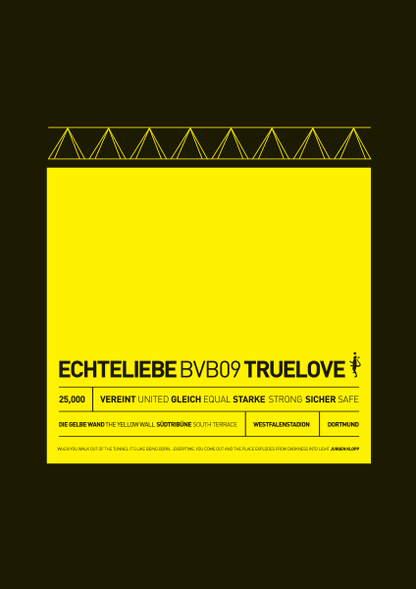 Die Gelbe Wand - The Yellow Wall (Art Print)