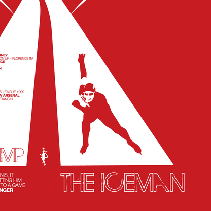 Dennis Bergkamp - The Iceman's Journey (Art Print)