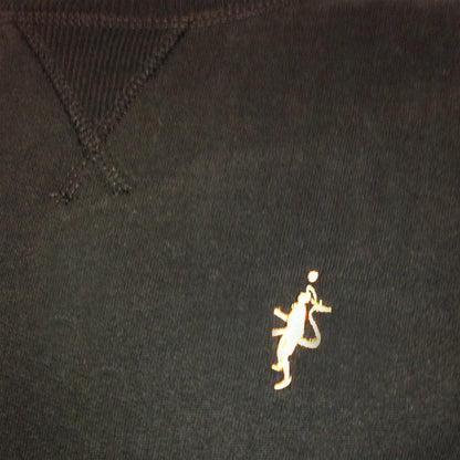 Raglan Sweatshirt - Black and Tan