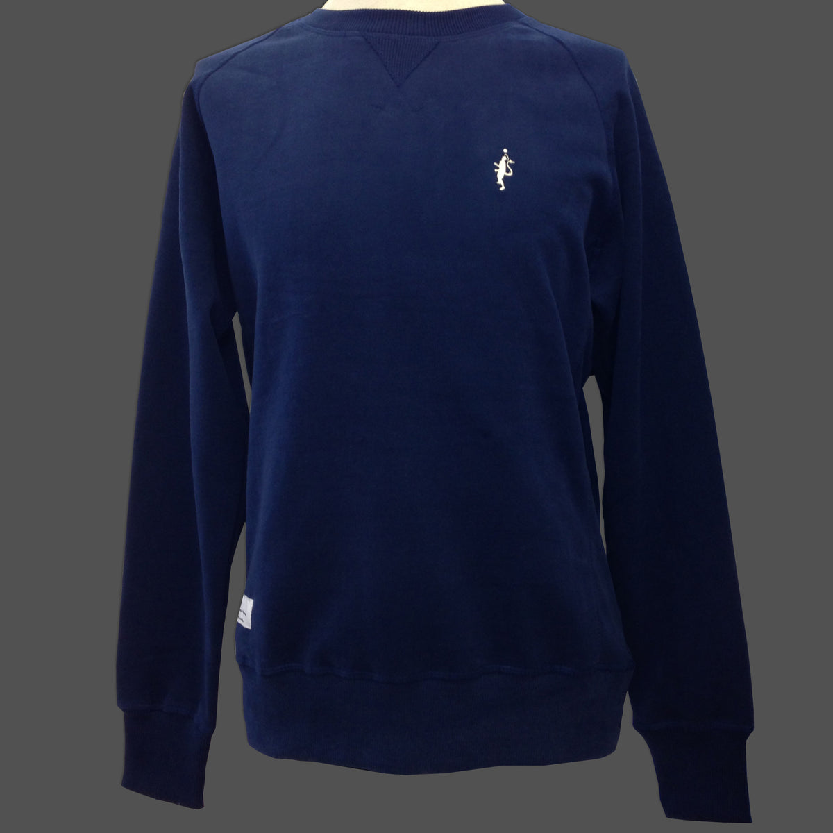 Raglan Sweatshirt - Navy and Ecru