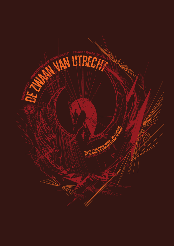Marco van Basten - The Swan of Utrecht (Art Print)