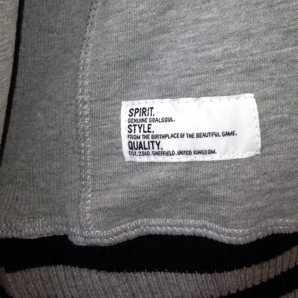 Raglan Sweatshirt - Grey and Black