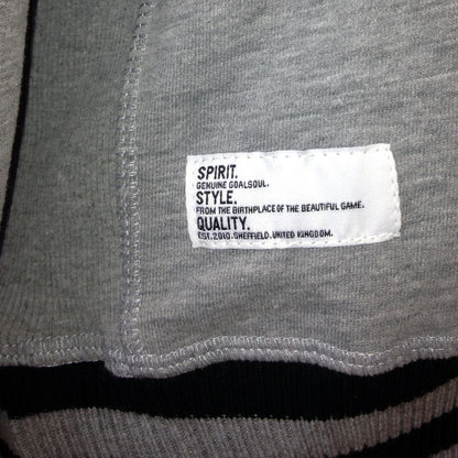 Raglan Sweatshirt - Grey and Black