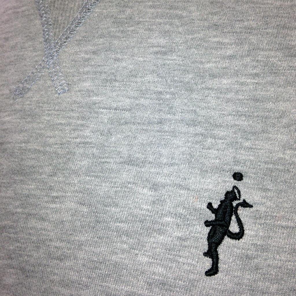 Raglan Sweatshirt - Grey and Black