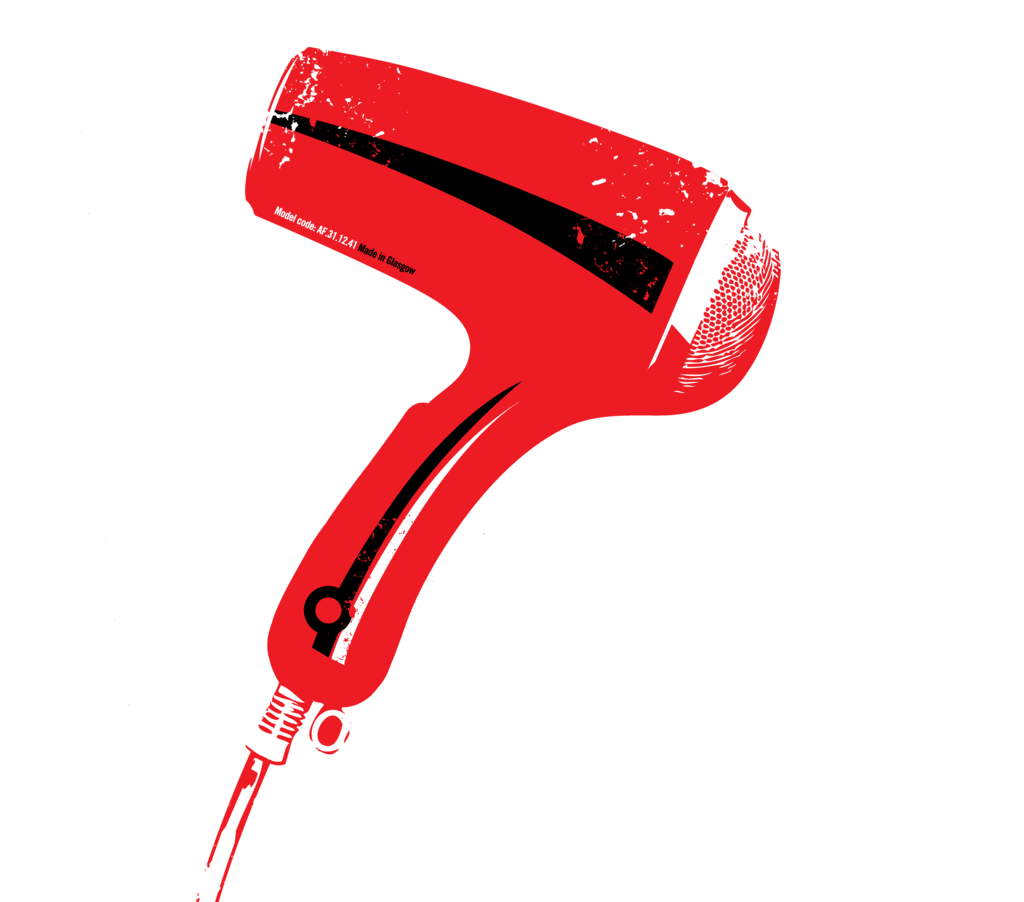 Alex Ferguson - Hairdryer Treatment (Art Print)