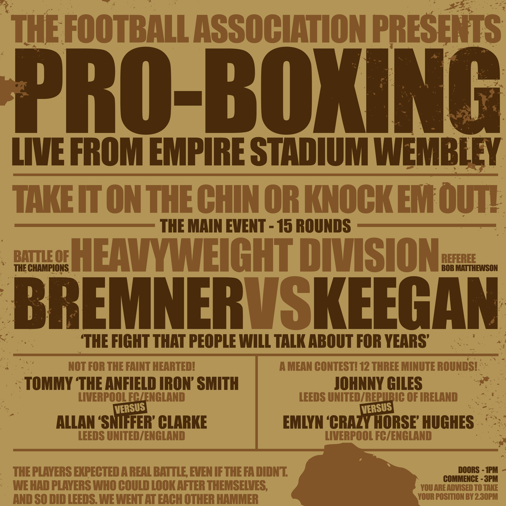 Keegan v Bremner - FA Pro (Art Print)