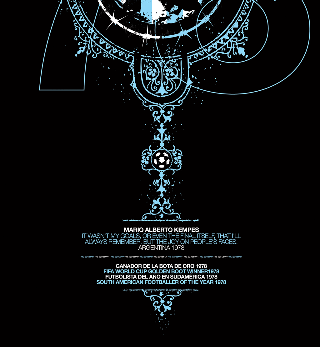 Mario Kempes - Redeemer ‘78 (Art Print)