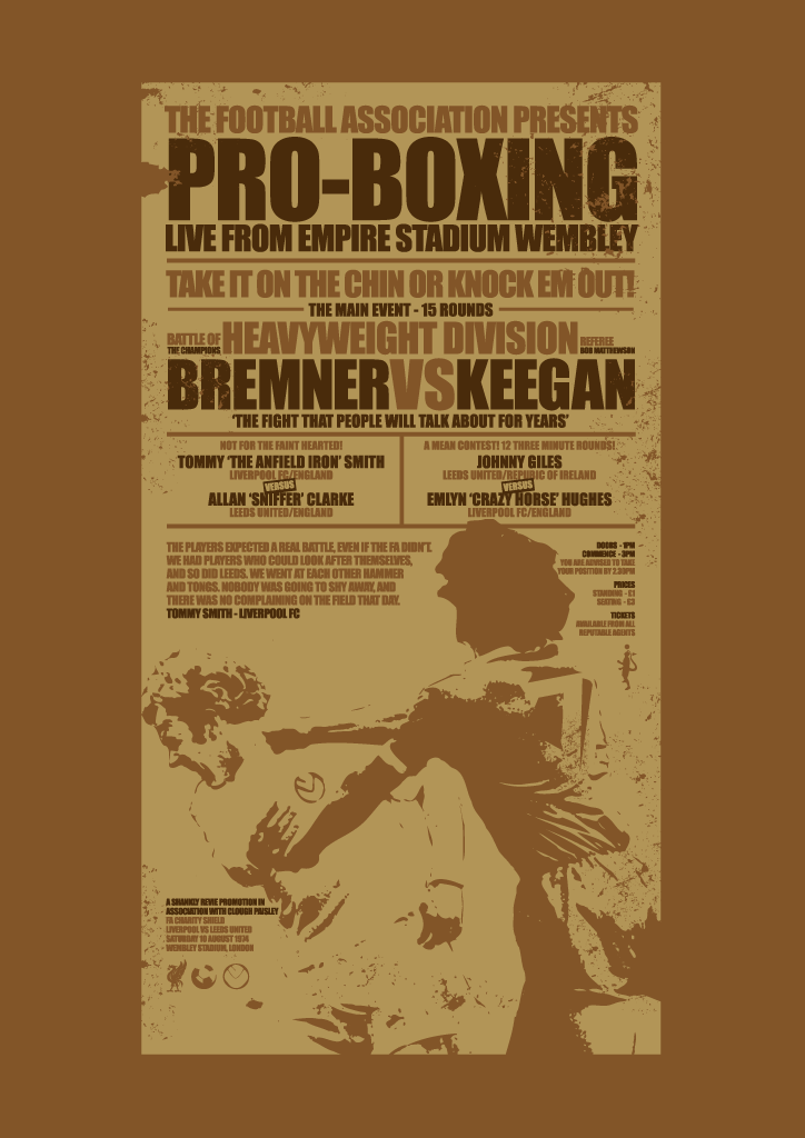Keegan v Bremner - FA Pro (Art Print)