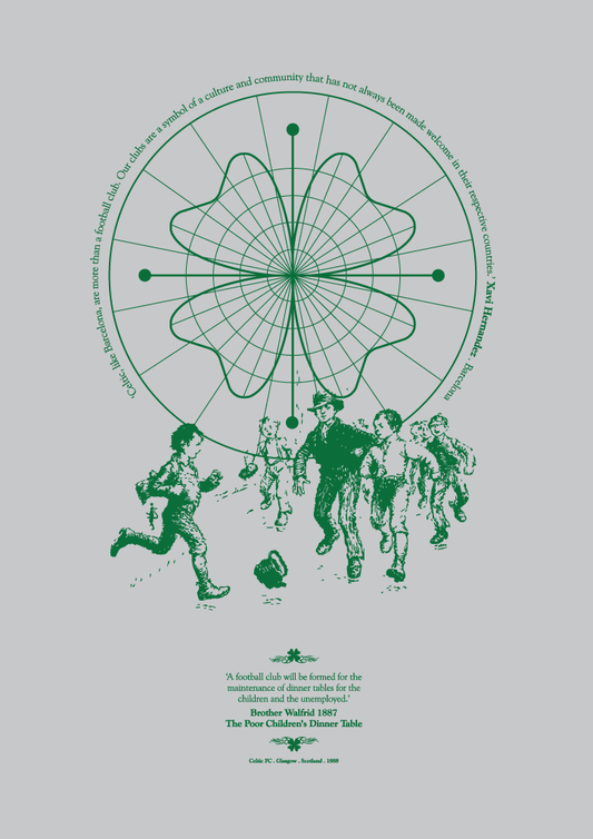 Celtic FC - The Bould Bhoys (Art Print)