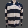 Vintage 'Hooped' Jersey - Navy and Ecru