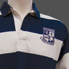 Vintage 'Hooped' Jersey - Navy and Ecru