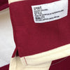 Vintage 'Hooped' Jersey - Burgundy and Ecru