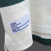 Vintage 'Hooped' Jersey - Green and Ecru