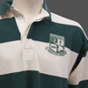 Vintage 'Hooped' Jersey - Green and Ecru