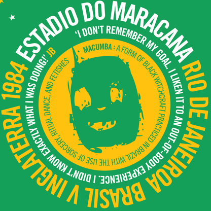 John Barnes - Maracana Magic (Art Print)