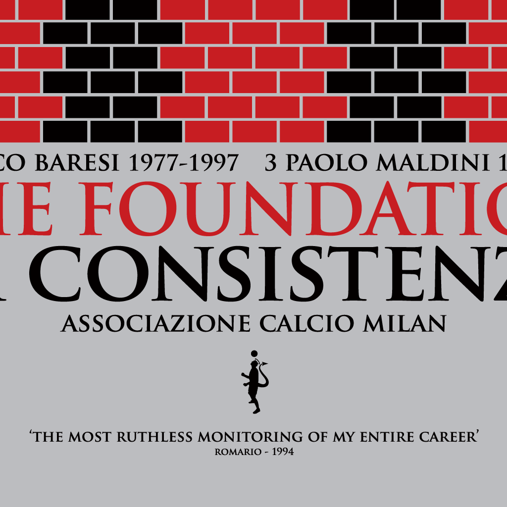 Baresi/Maldini - The Milan Wall (Art Print)